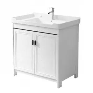 화이트 하부장 욕실 세면대 세탁실 스탠드 수납장
