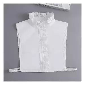 OHS CAFE9854 레이스 차이나 코튼 페이크 블라우스1203126