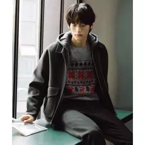 매장정품 빈폴 BEANPOLE MEN 핸드메이드 울 브루종 브라운 BC5X39C25D 660476