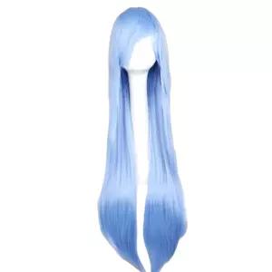 가발 전체 하늘색 긴머리 여성가발 코스프레가발 코스프레소품