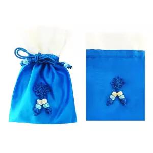 파랑 용돈 한복 복주머니 주머니 복주머니 선물포장 예쁜포장지 구디백