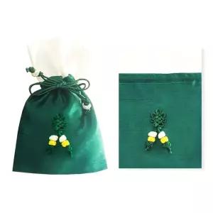 초록 주머니 복주머니 용돈 한복 복주머니 선물포장 예쁜포장지 구디백