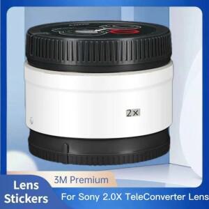 소니호환 2X 텔레 컨버터 데칼 스킨 비닐 랩 필름 보호 스티커 코트  SEL20TC 2 X 렌즈