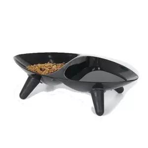 올리브 식탁 블랙 강아지 애견 개 밥 그릇 물 식기 급식기