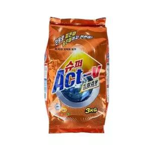 드럼겸용 세탁세제 3KG 살균 표백 세탁