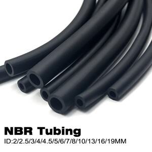 NBR 연료 라인 니트릴 고무 호스 ID 2 2.5 3 4 4.5 5 6 7 8 10 13 16 19mm 디젤 휘발유워터 튜브 엔진 파이