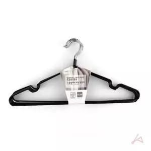 코팅 옷걸이 셔츠 바지 치마 나시 빨래 옷걸이 10P