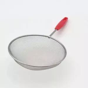 국산 건지개 뜰채 면 튀김 스텐 건지기 채망 37CM