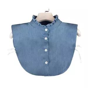 데님 넥프릴 페이크 카라 OSM-1006282