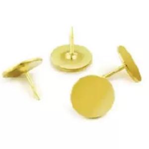 [문구/오피스] 골드 서류 고정핀 압정핀 포스터 꽂이핀 문서 정리핀