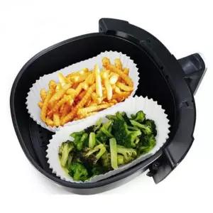 [콩심팥심]에어프라이어용 타원형 접시형 그릇