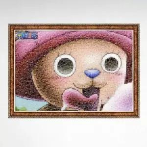 퍼즐액자 1000조각 직소퍼즐 - 원피스 쵸파 모자이크 액자세트