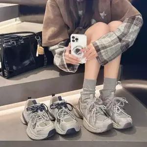 여친 빈티지 봄 통굽 통기 메쉬 하이탑 슈즈 키높이 ST1