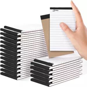 Dynta 메모장 36개 소형 35 쇼핑 스크래치 화이트 필기용 있습니다 패드 목록을 메모 안감 45장의 빠른