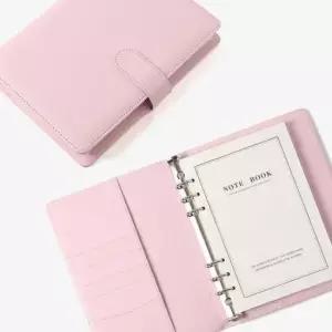 [문구/오피스] 업무용 다이어리 노트 핑크 카라 반짝이 필기용