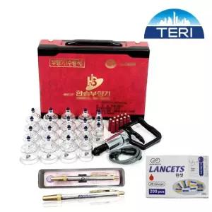 TG 한솔부항기 고급형19컵+태리스탠사혈기+란셋200개