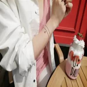 S5106 여성 8미리 군번줄 데일리 팔찌 심플 은팔찌 실버925