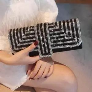 파티용 체인 핸드백 클러치 드레스용 미니 백 숄더백