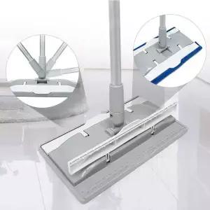 [에이치플러스몰]TBZ 다용도 사각집게 밀대 극세사 걸레 세트