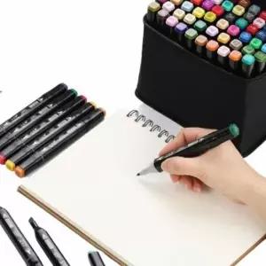 [문구/오피스] 디자인 마카펜 컬러마커 48색 그래픽 마커 수공예 그림