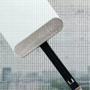 [반려] 방충망 먼지 제거 브러시 네이비 청소용 솔