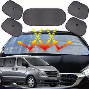 현이몰 그랜드스타렉스 햇빛가리개 6종세트 차박용품 차량햇빛가리개 자동차커버 차량용햇빛가리개