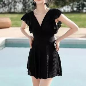 와플원피스수영복 스타일리시 러블리 예쁜 패션 여성