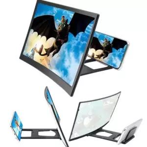 스탠다드 커브드 확대스크린 스마트폰 확대경 2가지 사이즈 스크린 확대경 캠핑 가정 사무실 학교