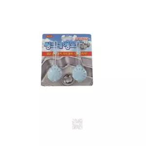 싱크대 세정제 2p 배수구클리너 싱크대하수구냄새 악취제거 배수관세정제 하수구냄새제거 배관세척제 싱크
