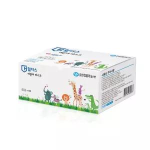 유한킴벌리 어린이 마스크 36매입 유아 소형 마스크 어린이 유한킴벌리