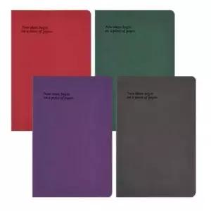 [문구/오피스] 포켓형 유선 양장노트 랜덤 미니 회의 다이어리 필기용 다이어리노트