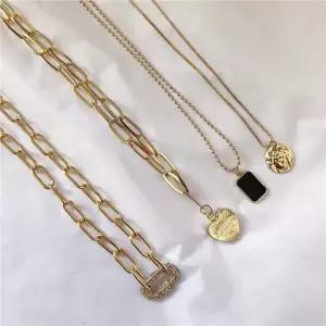 써지컬 4종 세트 체인 코인 목걸이 가성비 이니셜 레이어드