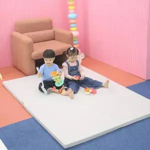 [avec]아베크 아이매트 올핏 향균 양면 놀이방매트 240x140 틈새없는 아기 층간소음 유아 거실