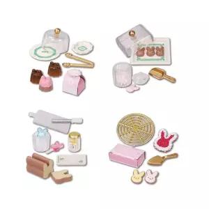KC인증 실바니안 숲속의 귀여운 케이크 가게 토끼 마트 주방 놀이 캡슐 랜덤 피규어 모으는 재미