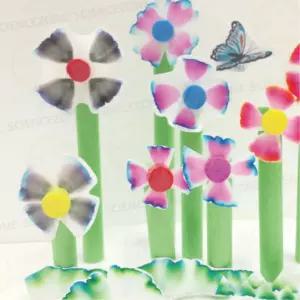 5인용 수성사인펜 색소분리 색깔찾기 수수깡꽃만들기 꾸미기 장식품 창의