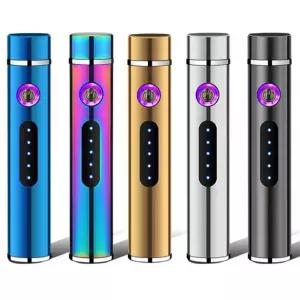 원형 USB 플라즈마라이터x1개 충전라이터 빛라이터