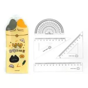 [문구/오피스] 냥냥 모양자세트 10개