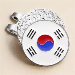 골프 볼마커 자석 모자용 국기