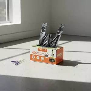 퍼플 스쿠퍼 배변봉투 리필 40매 강아지 똥처리 봉투