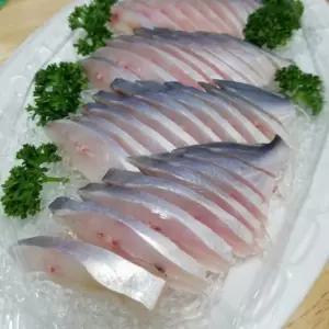 남해안 생물 횟감용 손질 병어 병어회 세꼬시 500g 9미