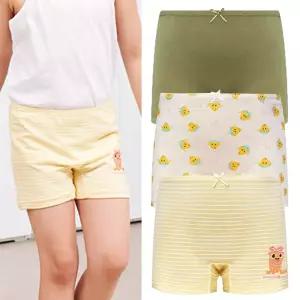 (제이지몰)엠알키즈 브레드이발소 레이온 여아 드로즈 사각팬티 주니어 3매입 BW609