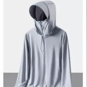 카이시 올인원 아이스쿨 선블록 후드 래쉬가드 분리형 모자 쿨토시 래쉬가드 등산 골프 바람막이 물놀이 비