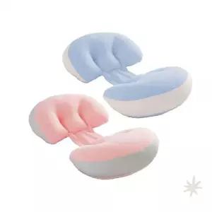 임신부 수면 보조 복부 지지 쿠션 측면 수면 자세 교정 허리 다리 받침 부드러운