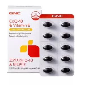 (GNC) 코엔자임 Q-10  비타민E(60캡슐)