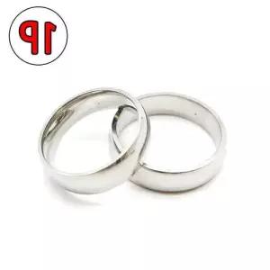 커플반지 티타늄반지 써지컬스틸 은색 WFG374A