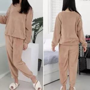 수면잠옷 극세사 상하의세트 기모 파자마