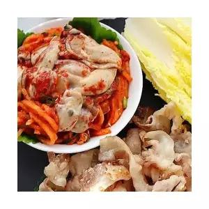 [통영직송-무배]생굴 무생채 무침 1kg 굴깍뚜기 생굴부추김치 대굴 당일생산 제철진미