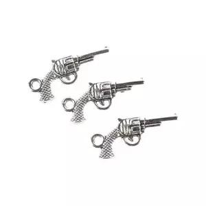 리볼버 실버 펜던트 목걸이 실버리볼버 부자재 키링 WFG39MH