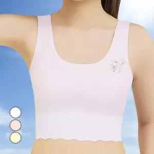 주니어 런닝 탑 학생 무봉제 스포츠 주니어 속옷 여름 중 학생 청소년 런닝 스포츠 초등