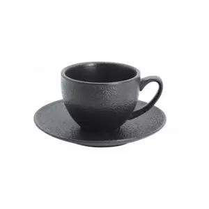 LOKO CH (흑) 커피잔 잔받침 세라믹 블랙 컵세트 차세트 선물세트